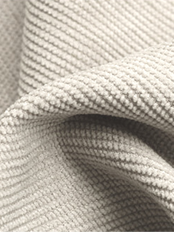 Women's Solid Color High Waist Wide Leg Corduroy Pants